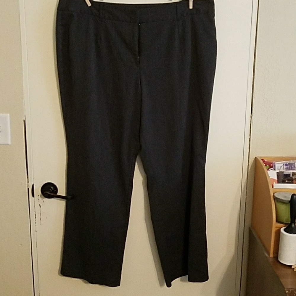 Charcoal gray dress pants
